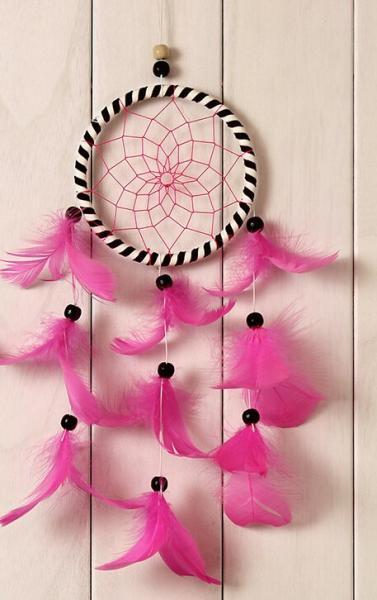 White Dream Catcher Feather Decoration Home Decor Yiwu Craft, Party Decoration pretty Colors Available Wholesale Indian