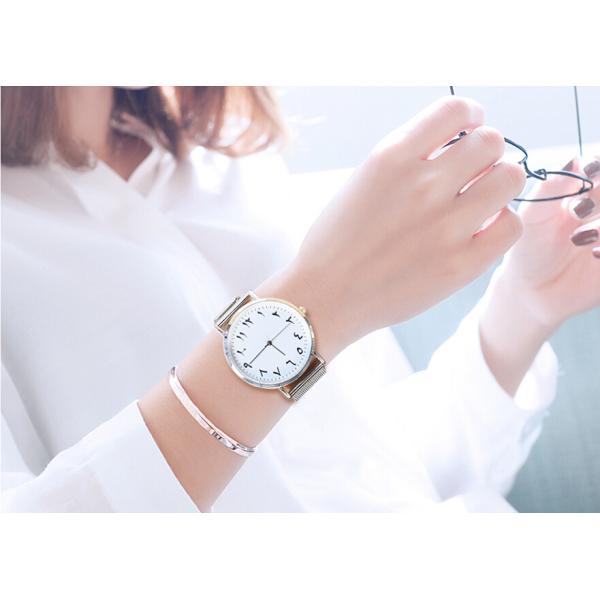 Swiss Movt Quartz Stainless Steel Watch PVD Coating With Leather Watch Band