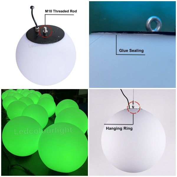 Stage Lighting DMX512 Control RGB Pixel Hanging Ball LED Pixel Sphere Lights