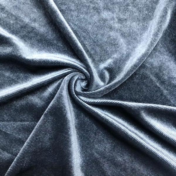 Korea Pleated Corduroy Spandex Velvet Velour Fabric Knitted 230-300gsm