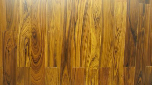 Yellow Padauk Engineered Flooring Nature color