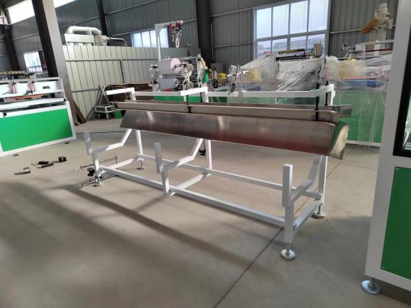 WPC Wood Plastic Sheet Extrusion Line 300kg/H Guardrail Sheet Roll Forming Machine