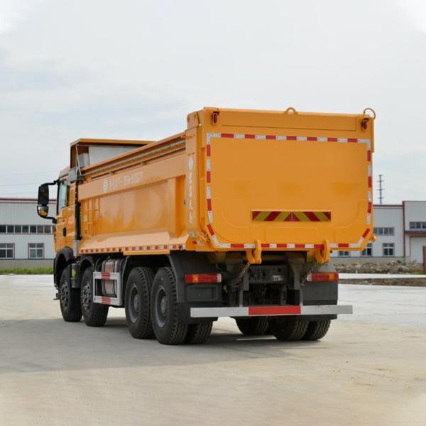 Howo 30ton 440hp 8x4 12 Wheeler Used Dump Truck with Gross Vehicle Weight 20-25T