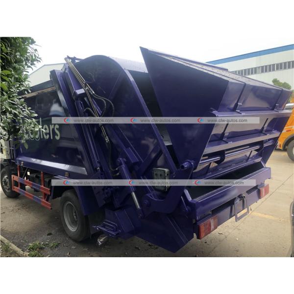 HOWO 5cbm Compactor Garbage Truck Compressed Waste Treatment Truck