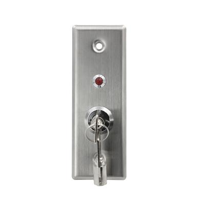 Anti - Corrosion Security Electric Key Lock Switch , Momentary Contact Key Switches Electrical