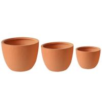 Versatilité Pot de ciment en fibre pour les planteurs de fleurs Pot résistant au gel