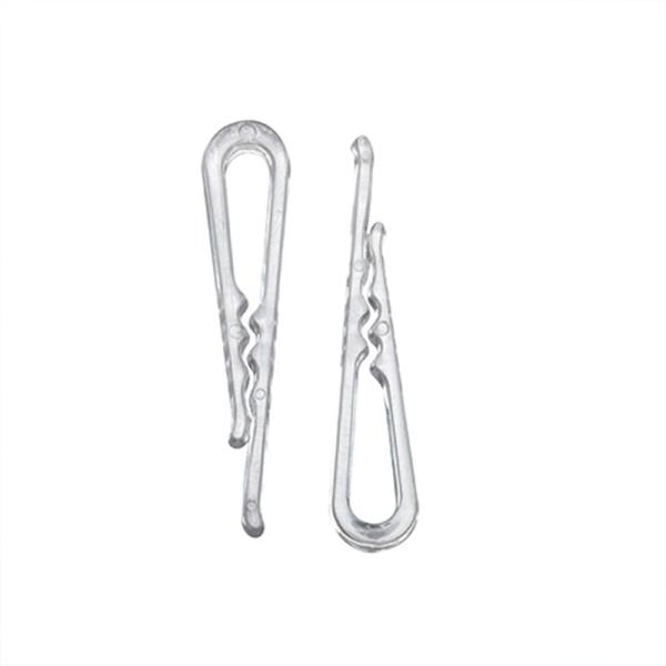 Clear Plastic Shirt Packing Clips for Clothing