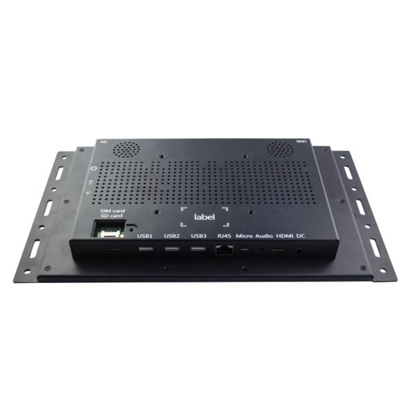 Монитор LCD игрока рекламы металла Signage цифров открытой рамки LCD промышленный