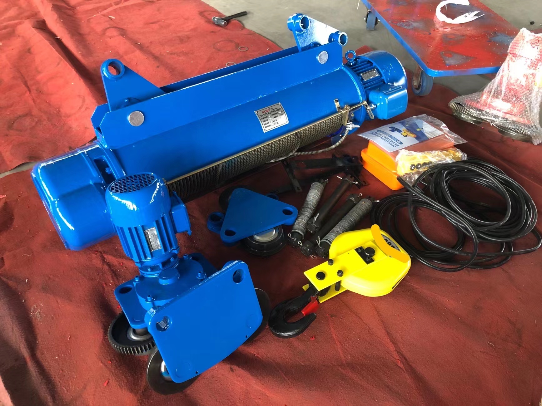 0.5 Ton - 50 Ton Wire Rope Electric Hoist CD1 MD1