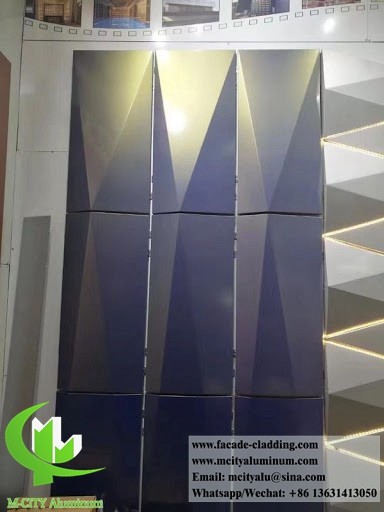 Металлический фасад фабрика перфорированные алюминиевые облицовочные панели алюминиевый лист для стенного фасада