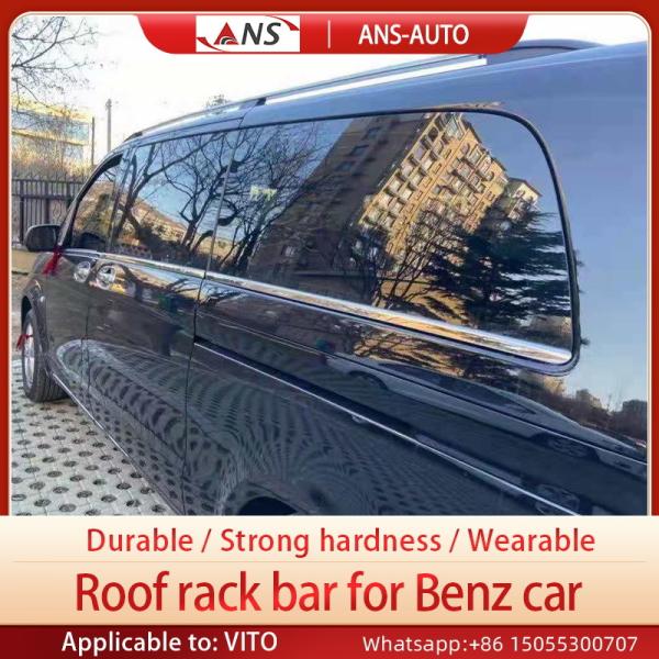 Mirror Silver Cars Body Parts , Wearable Universal Car Roof Rack