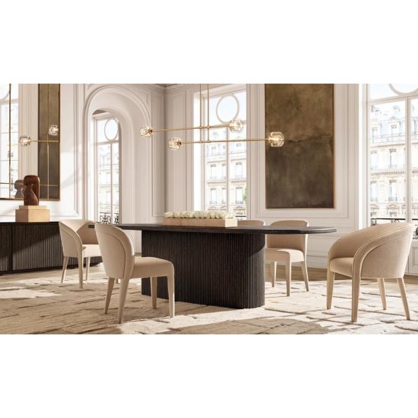 Meubles de table de console en acier inoxydable personnalisés avec plafond de pierre sintrée / céramique