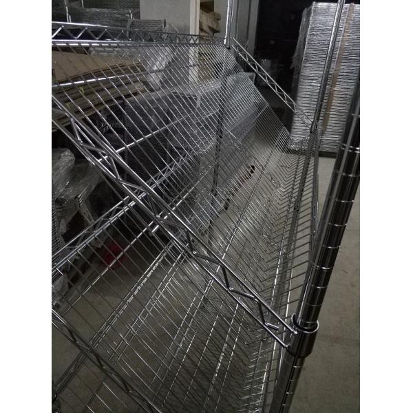 L'unité inclinée stationnaire commerciale d'étagère de taille faite sur commande