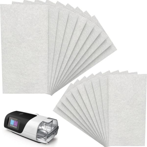 ResMed AirSense 11 Filtre CPAP jetable blanc pour une meilleure thérapie du sommeil