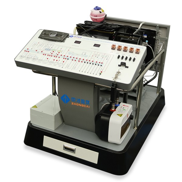Automotive Air Conditioning Training Equipment for Vehicle HVAC Teaching with Automatic Electronic Control System