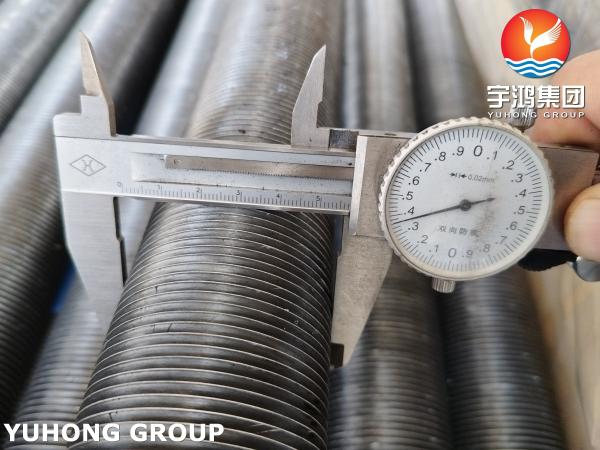Compact Embedded Spiral Micro Fin Tube Aluminum 1100 A213 T5