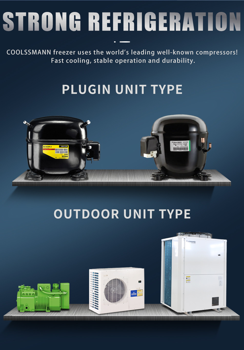 Мини половинным случай напитка Multideck охладителя дисплея еды высоты Refrigerated шкафом