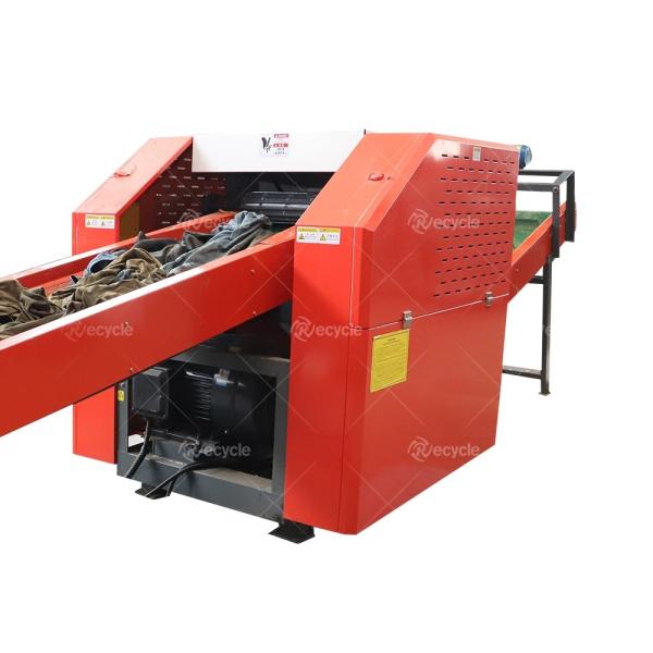 Overseas Engineer Guide Installation Yarn Waste Nylon Shredder for Textile Crushing