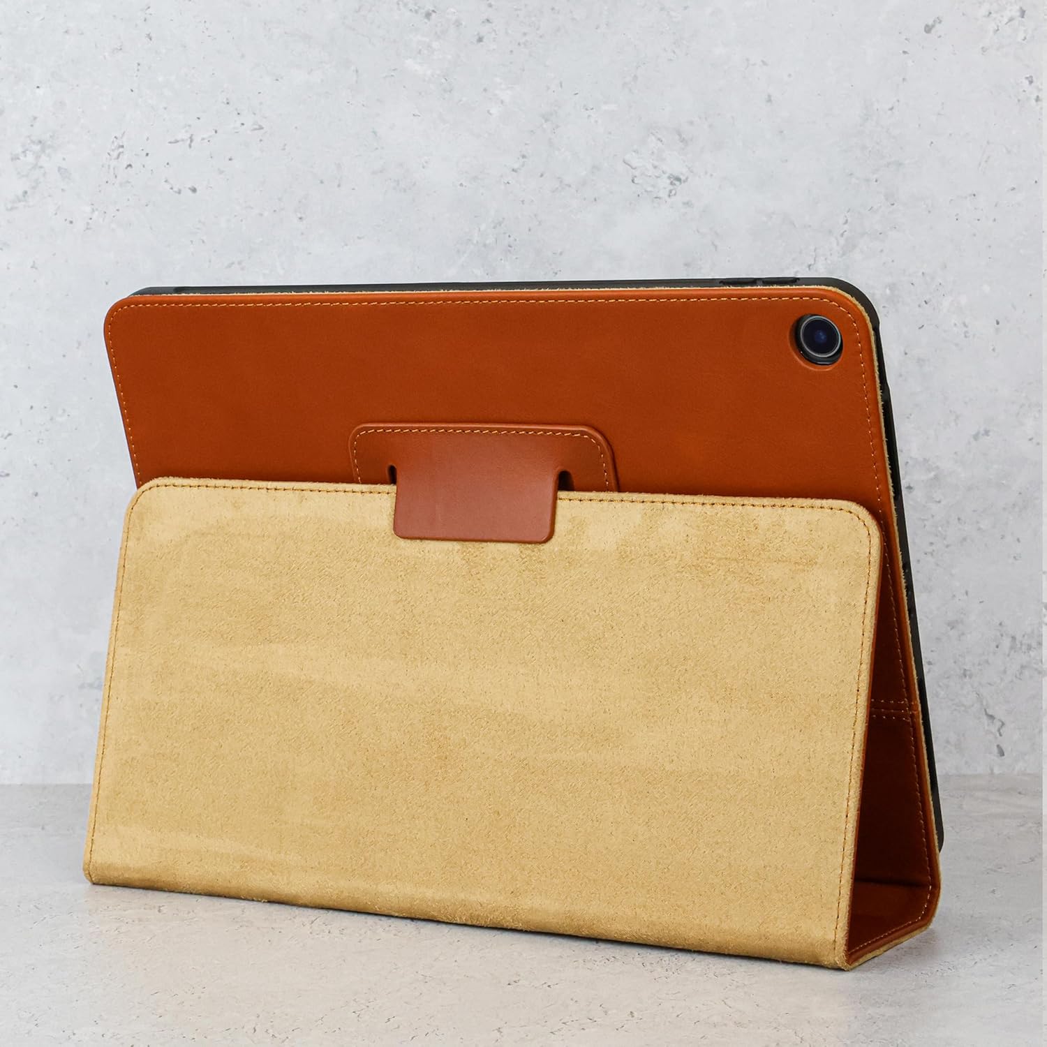 OEM ODM Leather Tablet case for IPad Air Pro 13 11 10.9 Inch Multi-Angle Holder Business Cover Shockproof Custom Logo Material