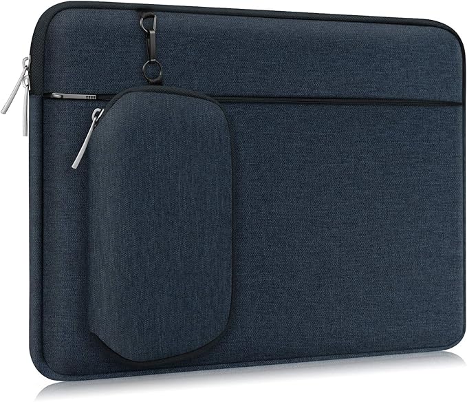OEM/ODM Wholesale Waterproof Anti-Shock Notebook Case with Accessory Pocket Protective Laptop Sleeve Made of Polyester