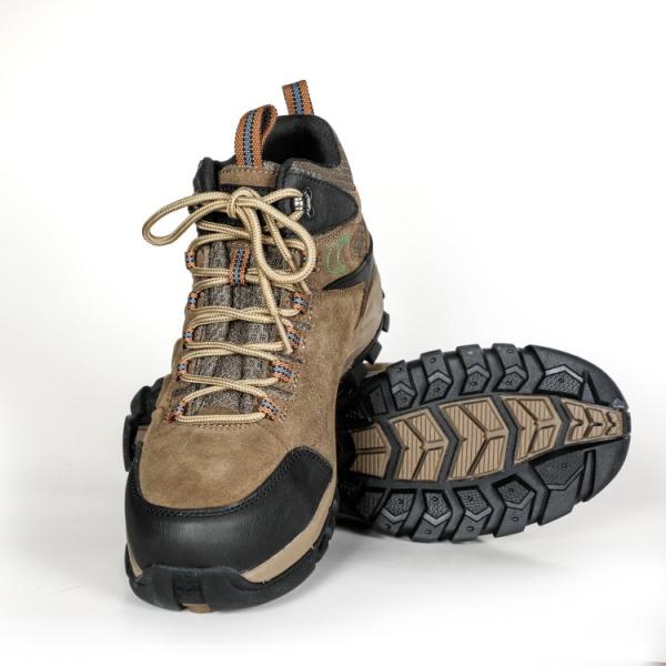 Shengjie Favorite Genuine Leather Upper Shoes With Nylon Fabric Gusset And EVA Outsole Safety Shoes