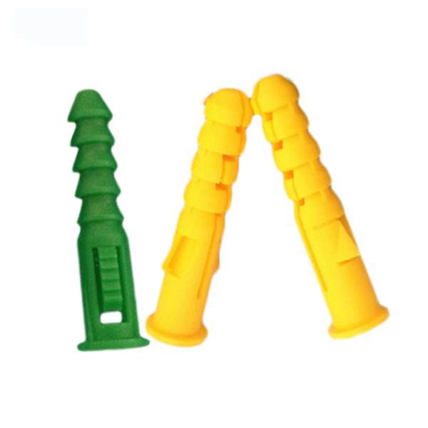 La mampostería seca plástica de nylon de fijación de las sujeciones 8*40 ancla los enchufes de pared para el aislamiento