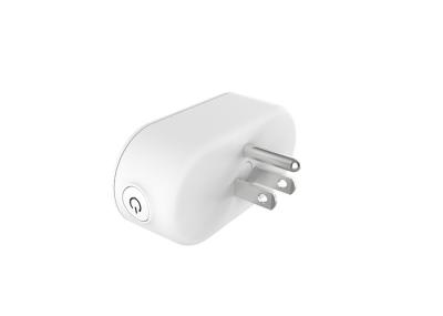 WiFi / 3G / 4G Internet Connection Size 78*38*49mm Plastic Smart Plug Socket