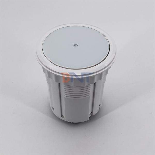 USB A+C Fast Charging Wireless Charger 3 Power Outlets Pop-Up Desktop Kitchen Socket UK Plug Standards Tabletop