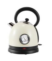 ROHS Caldeira Elétrica de Aço Inoxidável Caldeira Retro Termômetro 1.8L