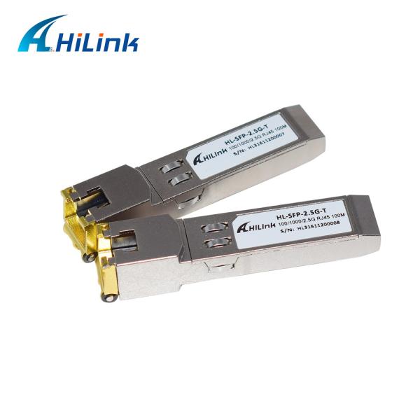 2.5GBASE - Модуль RJ приемопередатчика SFP меди t - 45 100M CAT5 2.5G/1000/100Base-T