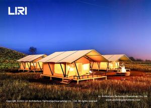 Barraca luxuosa de Safari Glamping Outdoor Desert Lodge para acampar