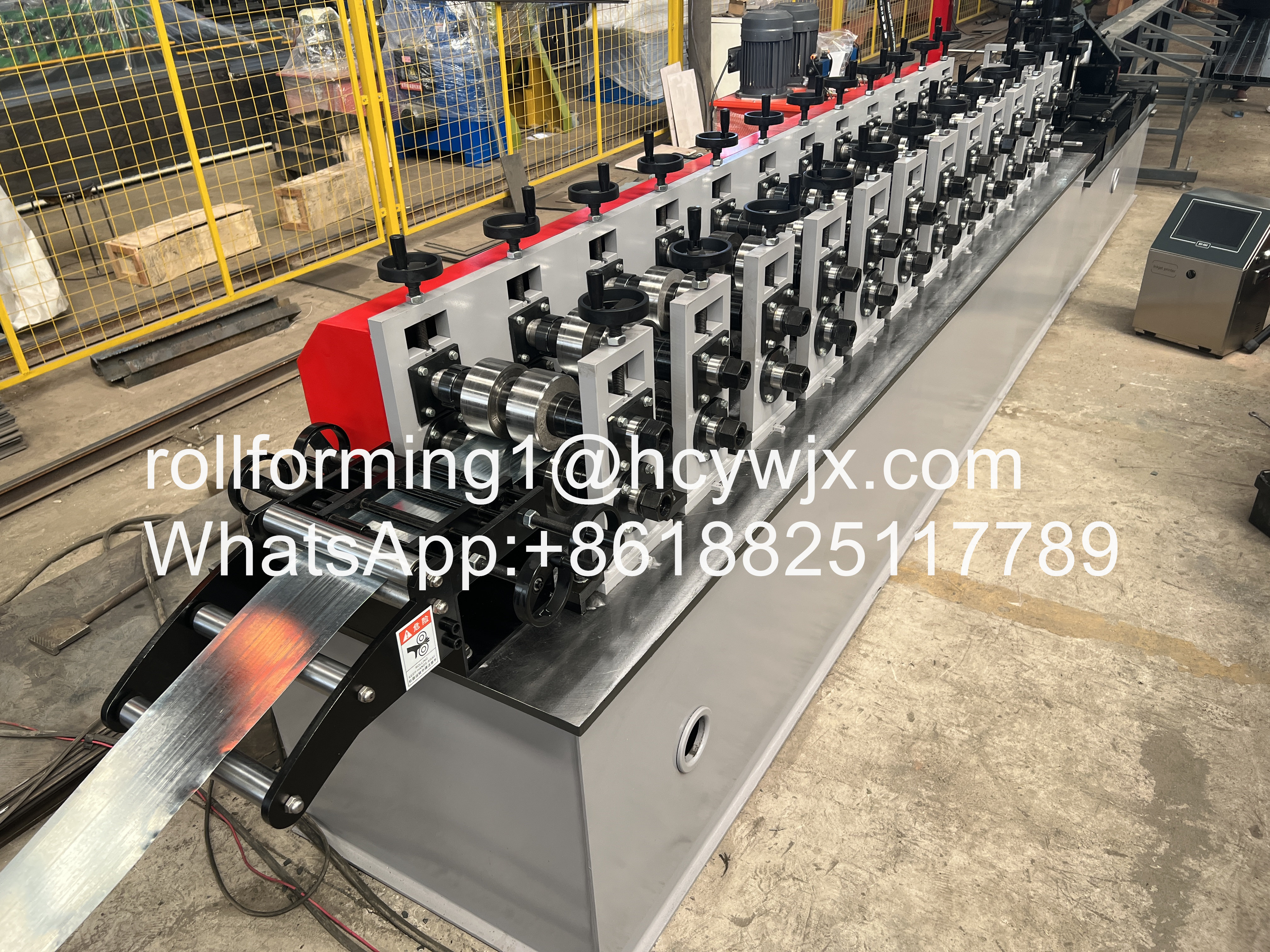 сталь управлением Plc строк стержня 380v 50hz и машины 10 следа