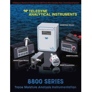 Аппаратуры Teledyne трассировки аналитические, анализатор влаги газа 8800p