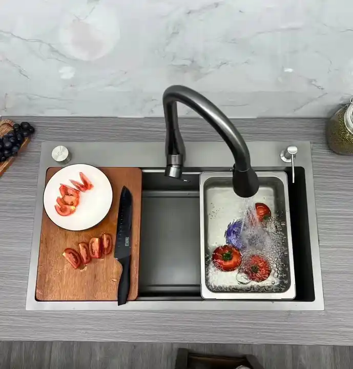 Customized Stainless Steel Utility Sink Single Bowl For Restaurant Hotel