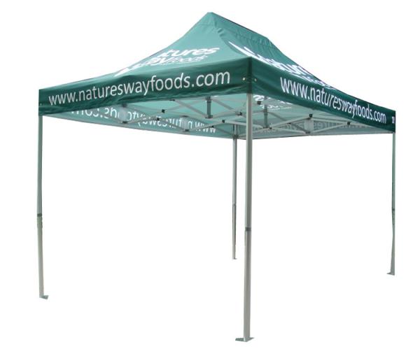 3X4.5 Gazebo Folding Tent UV Protection For Tailgate Parties / Craft Shows