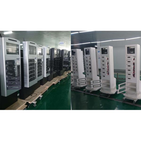 Fast Charging High Secure Cell Phone Charging Stations for Tablet PC with LCD Touch Screen