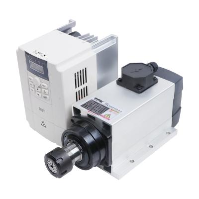 YFK120*103-4.5 ER32 Collet 4.5KW Air Cooled Spindle Motor Kit para máquina de roteador CNC