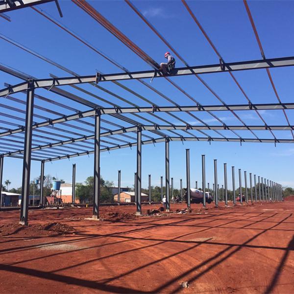 110mm Downpipe Prefabricated Steel Structure Warehouse
