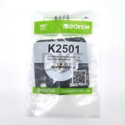 K2501 (M1183B) Diafragma da válvula de pulso de Goyen CA25 RCA25 Modelo de válvula DD, FS, MM, série T