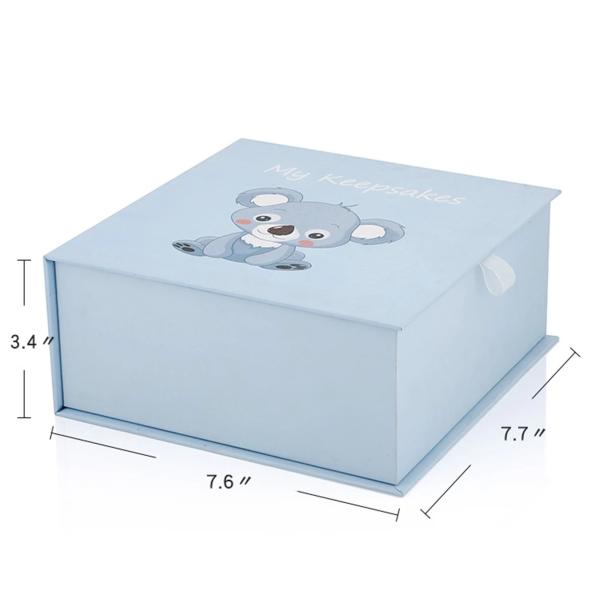 Decorative Birthday Gift Scrapbook Photo Album Baby Favor Box 196x193x86mm