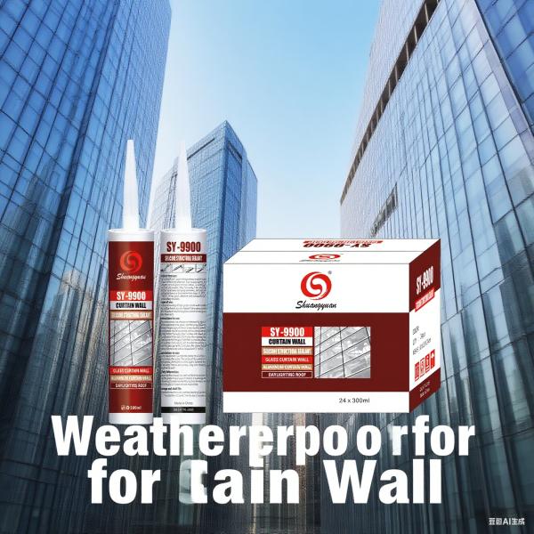 High Strength Neutral Silicone Structural Sealant, Long-Lasting Weatherproof for Buildings