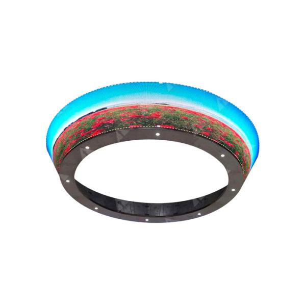 Le défilement flexible de la FCC P1.8 a mené l'affichage APEXLS a courbé le panneau mené