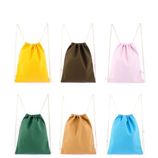 Retractable Personalised Womens Bags Custom Drawstring Bags With Logo