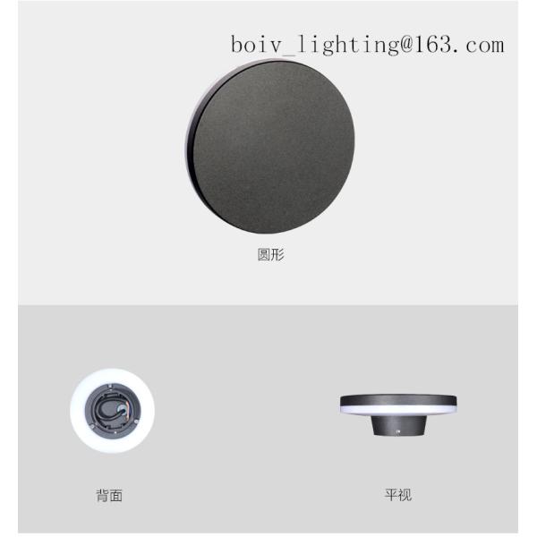 Wall Lamp  A Wide Variety  Aluminum White Gray  Wall Light Round