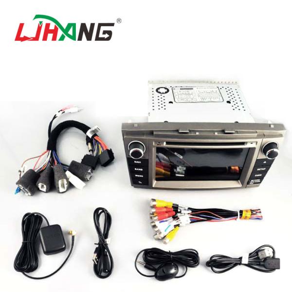 Avensis GPS Navigation Toyota Verso Dvd Player , Canbus SWC USB Toyota Dvd Player