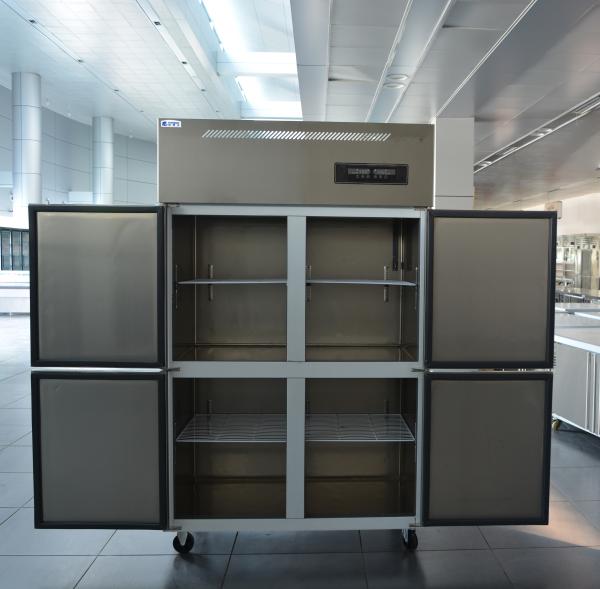 Stainless Steel Refrigeration Equipment for Kitchen 2/3/4/6 Door Refrigerator/Freezer