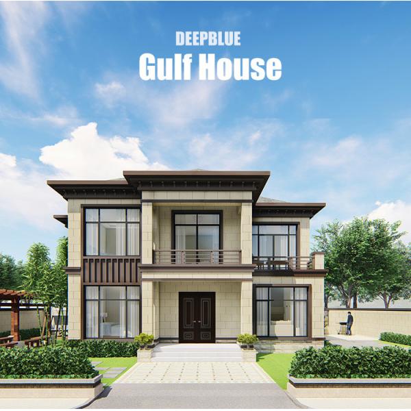 EU Prefabricated house Light Steel Framing 2-Storey Villa House For Living