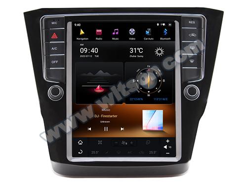 10.4 Screen Tesla Vertical Android Screen For VW Volkswagen Passat B8 Magotan 2016-2018 Car Stereo