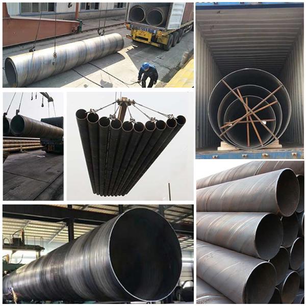 Carbon Welded Seamless Spiral Steel Pipe for Oil Pipeline Construction
