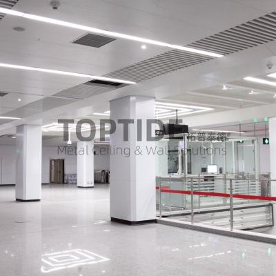 Fire Retardant Soundproof False Suspended Perforated Aluminum Ceiling Panels